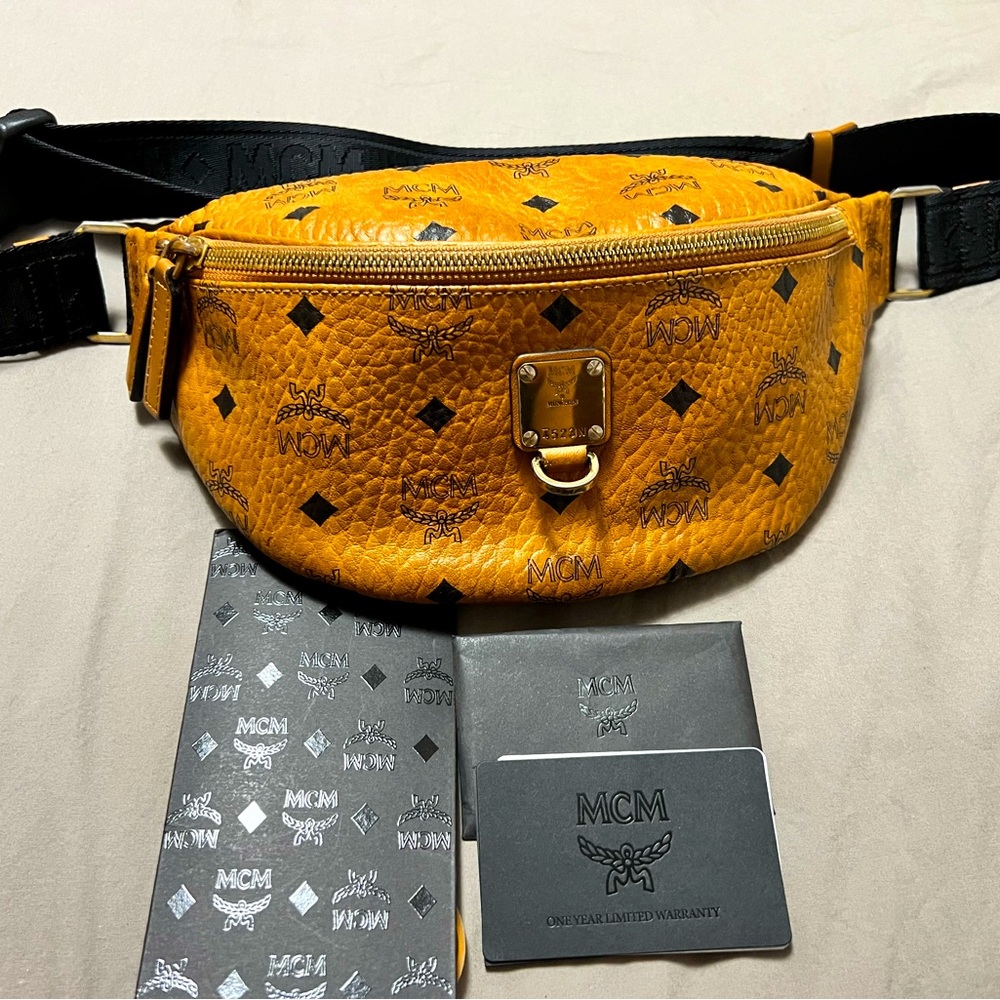 ‼️SOLD‼️ MCM Visitos Fanny pack Unisex